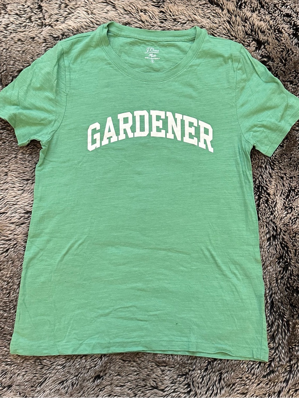 J.Crew Gardener Graphic Tee - Green